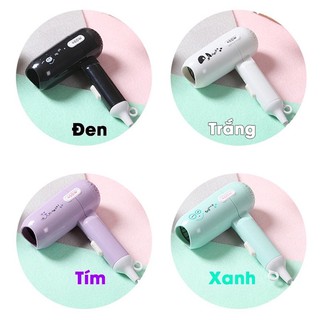 Máy Sấy Tóc Mini Icon Siêu Dễ Thương Bỏ Túi