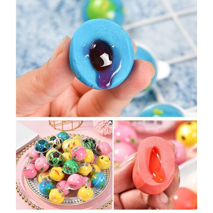 🍑🍓 KẸO DẺO CON MẮT NHÂN DÂU 🍇🍓