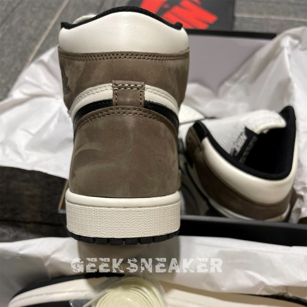 Giày Sneaker Air Jordan Cao Cổ, Giày JD1 Gót Nâu Cao Cổ Nam Nữ Full Box Bill | WebRaoVat - webraovat.net.vn