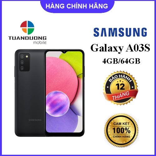 Điện thoại Samsung Galaxy A03s (4GB/64GB) Hàng Chính Hãng