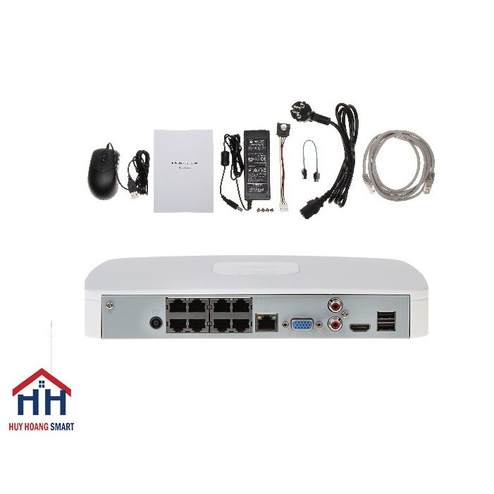 Đầu ghi IP 8 kênh PoE Dahua NVR2108-8P-4KS2