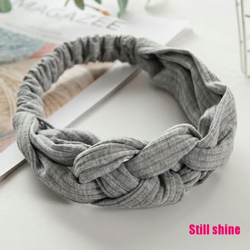 Băng Đô Co Giãn Màu Sắc Thời Trang Cho Nữ