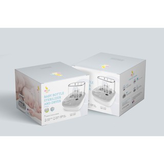 Máy tiệt trùng sấy khô và hâm sữa Moaz Bebe