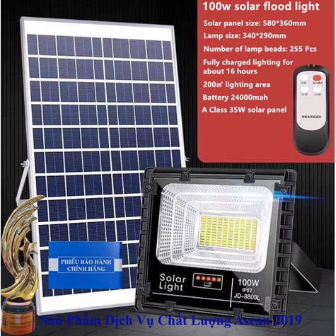 ĐÈN NĂNG MẶT TRỜI JD-8800L