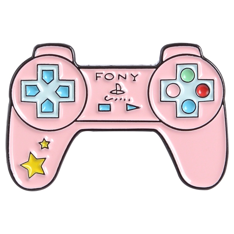 Ghim Cài Áo Hình Máy Chơi Game Hoạt Hình Dễ Thương