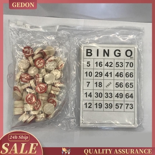 Bộ 40 Thẻ Trò Chơi Bingo 75 Số