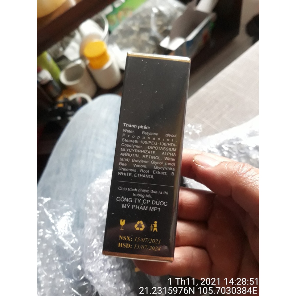 Thủy kim xóa nám luverio(mẫu mới của osakura 3)