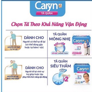 Tã quần mỏng nhẹ Caryn L14