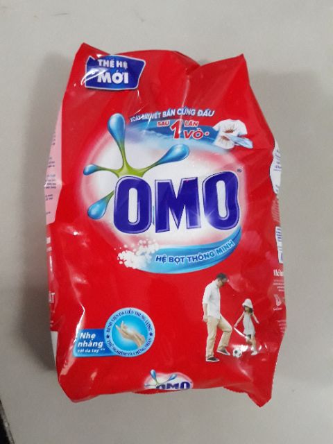 Bột giặt OMO hệ bọt thông minh 800g