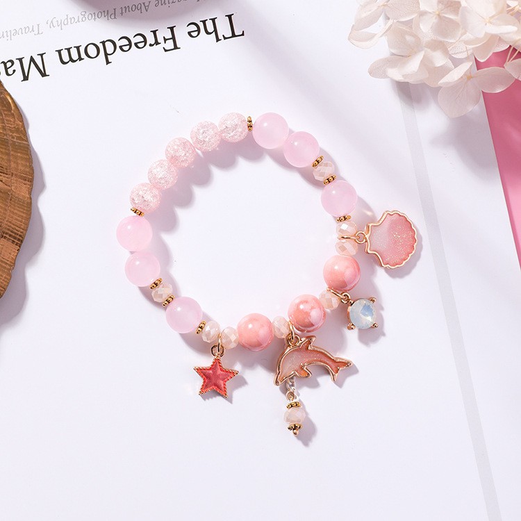 XiaoboACC Vòng Đeo Tay Kiểu Dáng Hàn Quốc Xinh Xắn Dành Cho Nữ