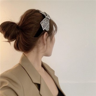Cài tóc 🎀Hàn quốc vải nhung đính đá.