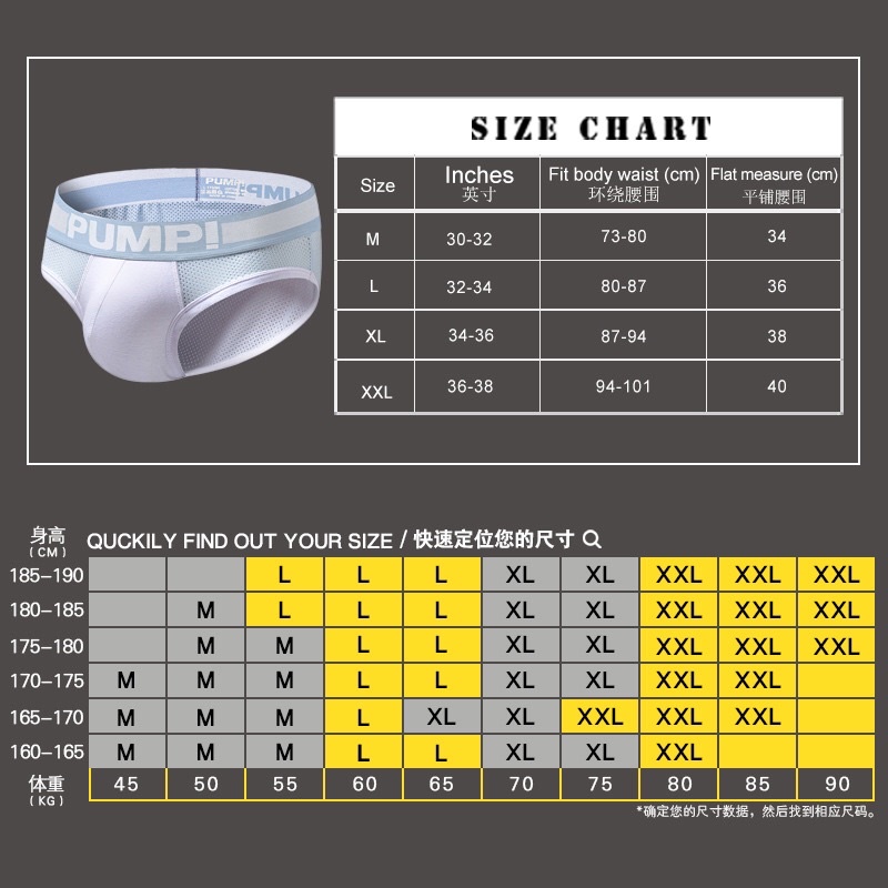 Quần lót nam thun cotton lưới thoáng mát co giãn Jockstrap Pump