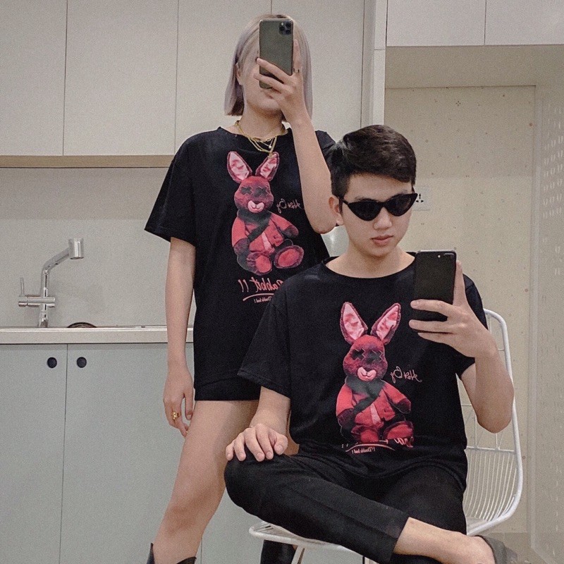 Áo Phông Rộng Dáng Unisex Cho Cả Nam Và Nữ - Áo Thun Thiết Kế In 5D - Chất Vải Cotton Cao Cấp Dày Dặn Mặc Cực Thích T6 [ | BigBuy360 - bigbuy360.vn