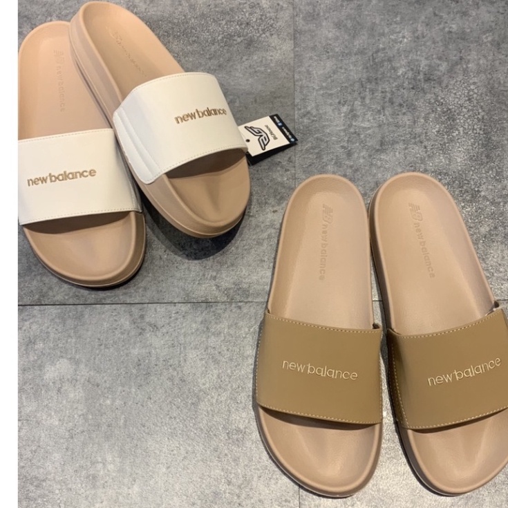 Dép Quai Ngang nam(nữ) NEWBALANCE - mang bền , êm chân - đế chống trơn trượt - dễ mix match - hàng vnxk - Bghouse