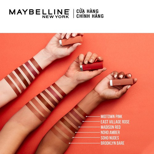 Son lì mịn môi Maybelline New York Colorsensation City Heat 3.9g | BigBuy360 - bigbuy360.vn