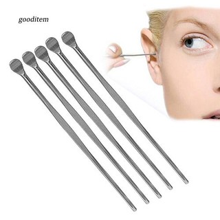 Bộ 5 dụng cụ ngoáy lỗ tai bằng thép không gỉ chuyên dụng