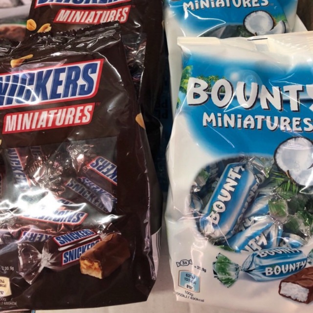 Chocolate dừa Bounty Miniatures