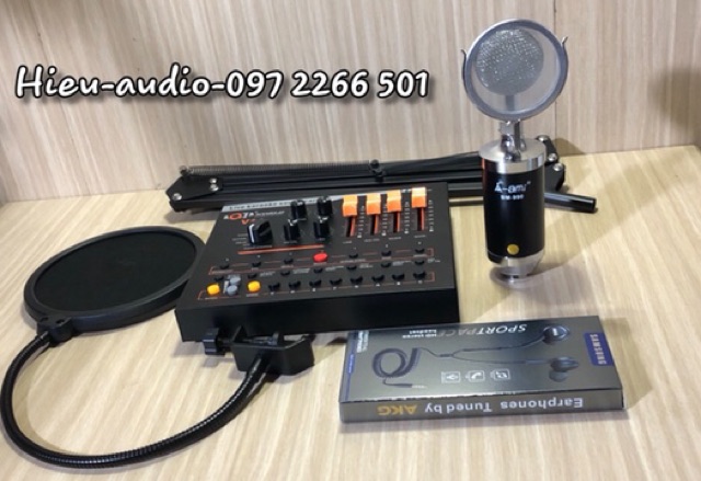 BỘ SOUND CARD V11+ MICRO AMI MB-990