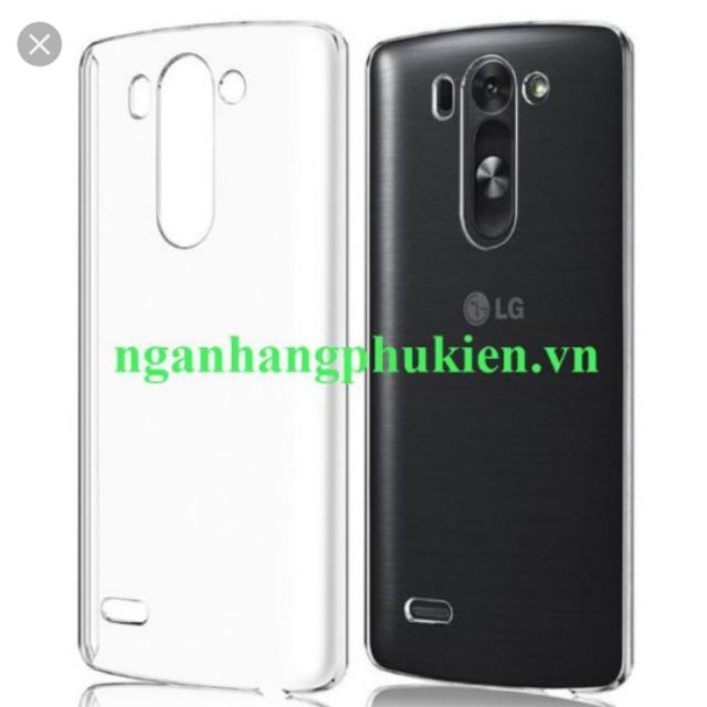 Ốp lưng LG G3 silicon dẻo trong suốt siêu mỏng 0.5mmsilicon