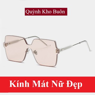 Kính mát nữ Thanh Lý Xước nhẹ , mắt kính vuông to thời trang 9026 Thanh Lý