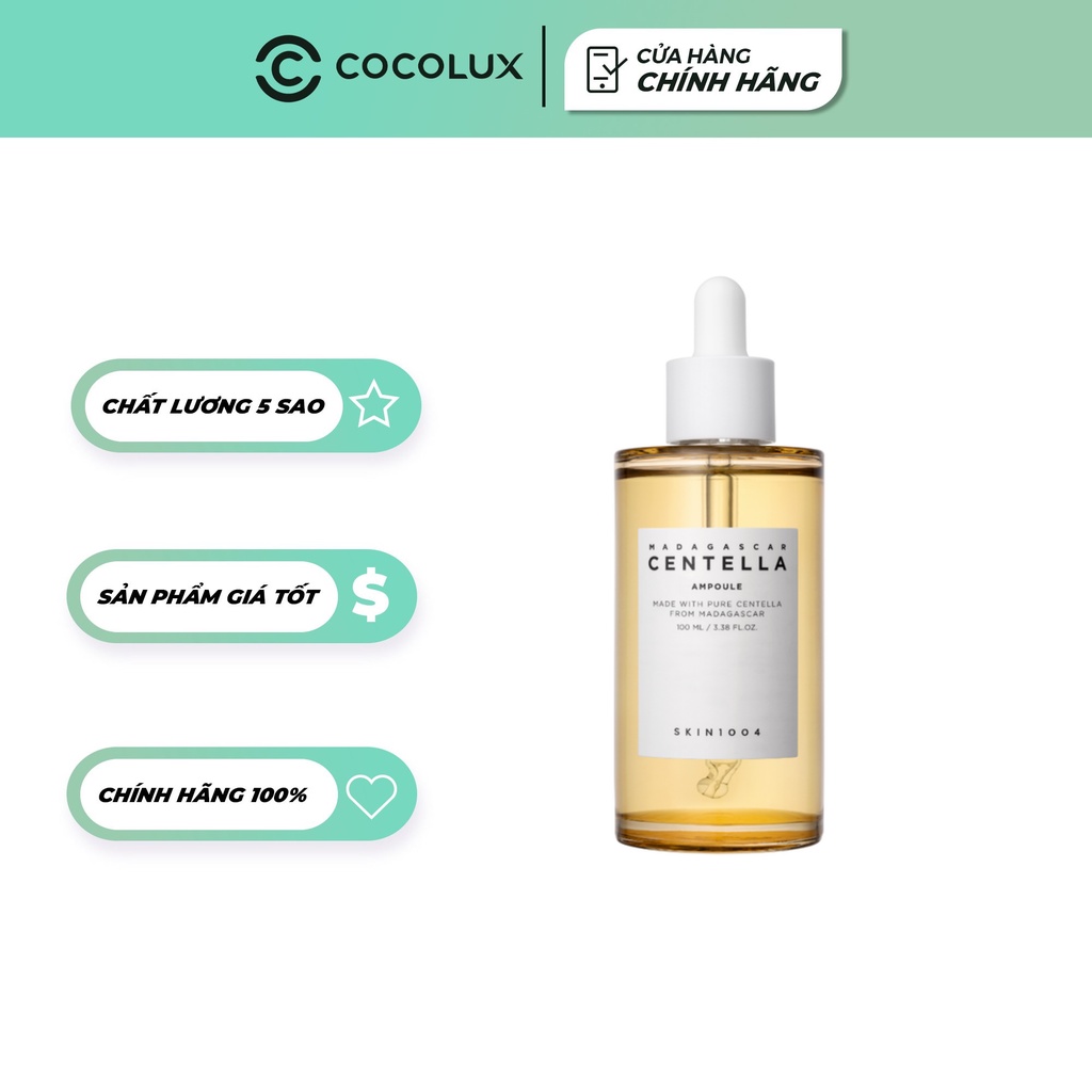 Tinh chất rau má Skin1004 Madagascar Centella Asiatica 100 Ampoule 30ml, 55ml &amp; 100ml [Coco Shop]