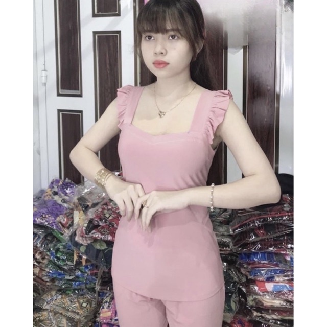 Bộ Thun Màu Bộ Mặc Nhà Bộ Nhà May