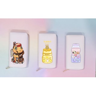 Ví yakult VBI32 ví dài thần tượng chibi kpop hoạt hình cute dễ thương