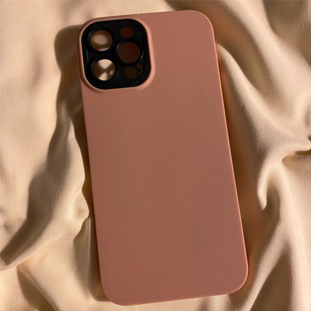 Ốp Điện Thoại TPU Mềm Nhám Siêu Mỏng Màu Trơn Bảo Vệ Ống Kính Máy Ảnh Cho IPhone 14 13 12 11 Pro Max X Xs XR 8 7 Plus