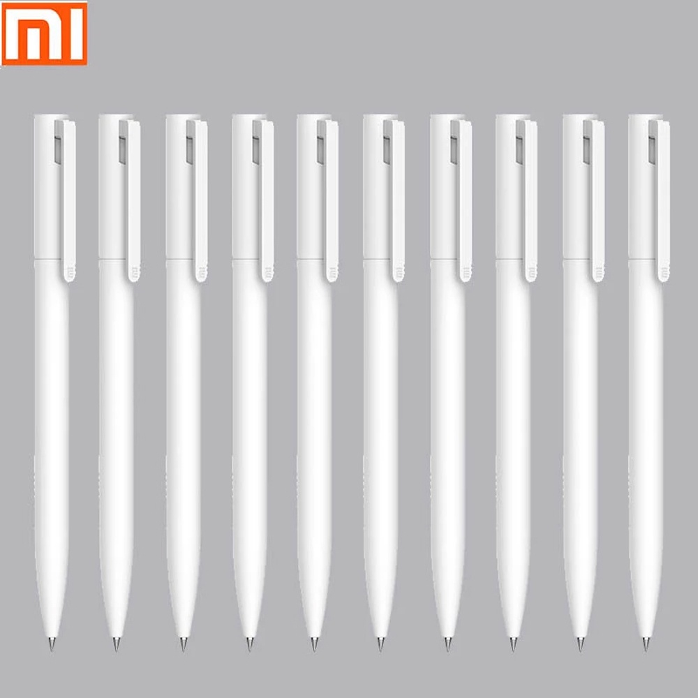 Bút bi mực gel Xiaomi ngòi 0.5mm mực đen / đỏ / lam