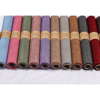 Giấy Gói Hoa Lưới Thô Đũi Cuộn 50cm x 5m