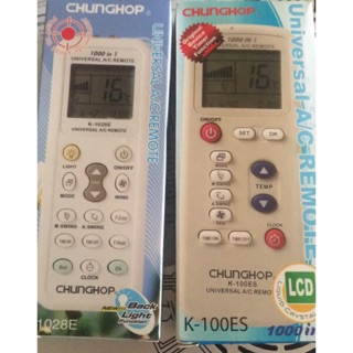 Điều khiển điều hoà đa năng - remore máy lạnh đa năng