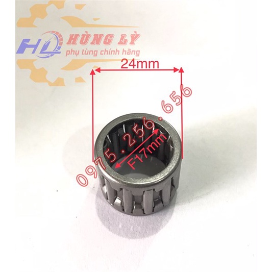 Bi rọ 17*24*19 (12 then) lắp ở trục ô 10 răng phụ tùng ô tô phụ tùng máy nông nghiệp phụ tùng Hùng Lỳ