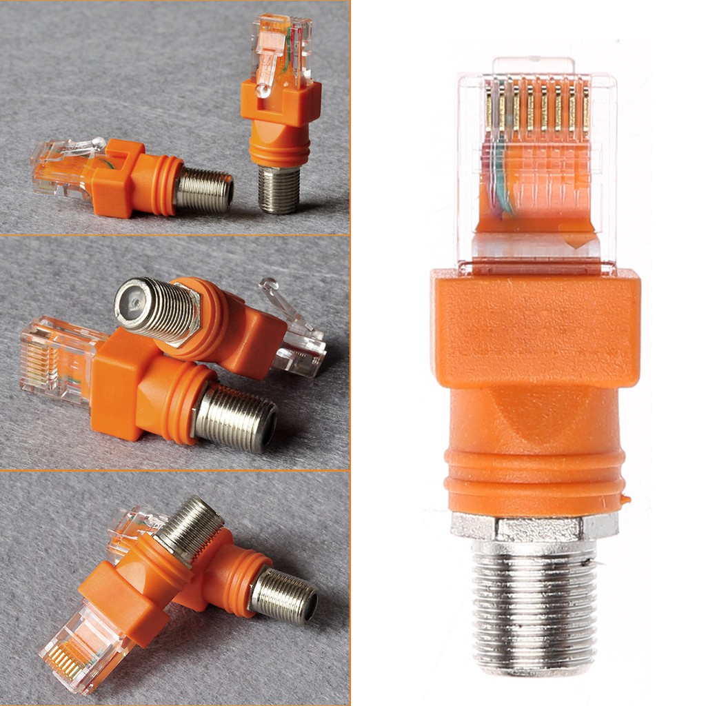 Đầu tiếp hợp chuyển đổi đầu cắm RJ45 qua ổ RF tiện dụng