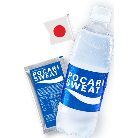 Com bo 6 chai --Thức Uống Bổ Sung ION Pocari Sweat (500ml)  và  350ml