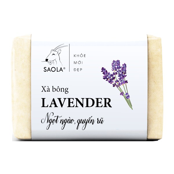 [ORGANIC] XÀ BÔNG LAVENDER SAO LA HUẾ - LIÊN MINH XANH