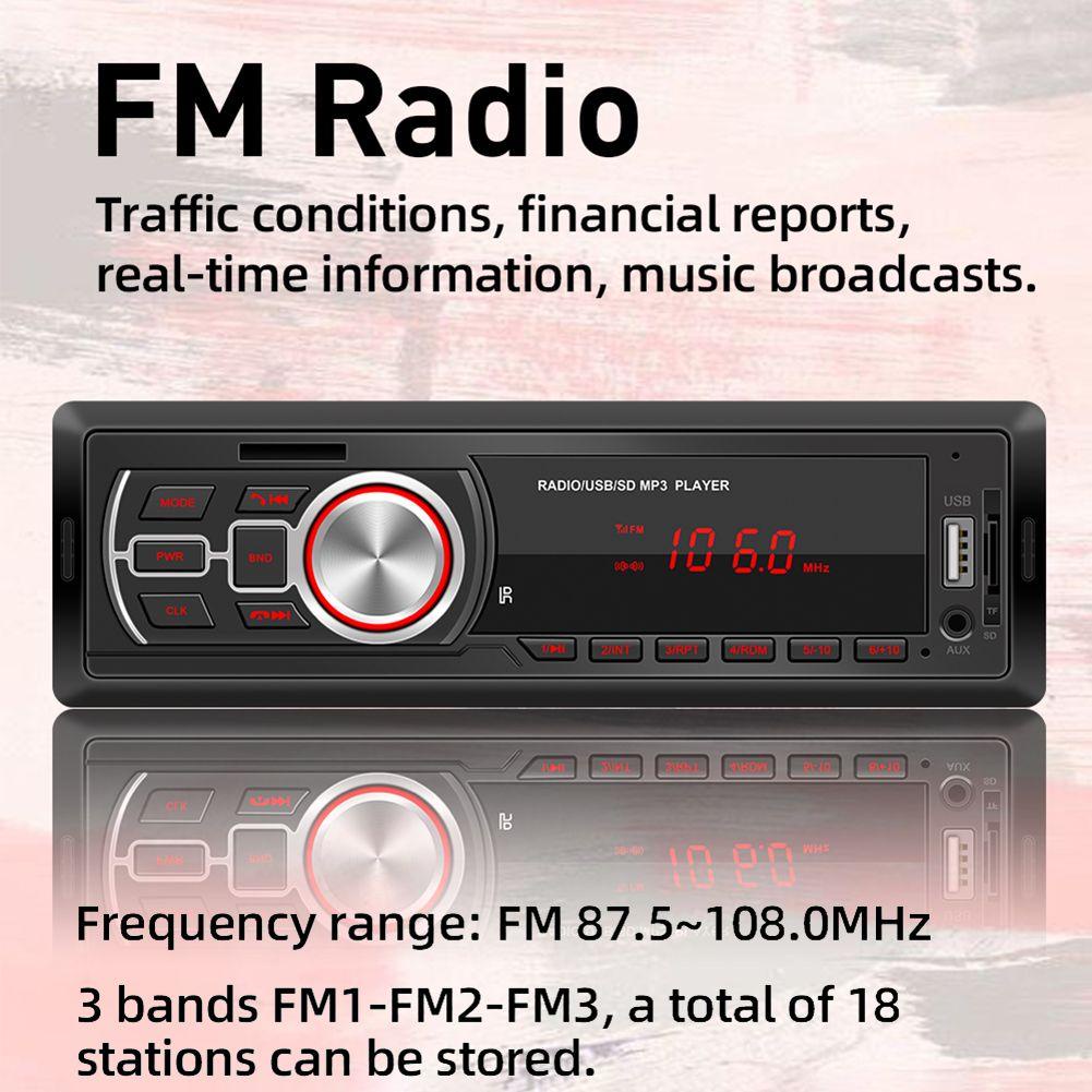 Máy Nghe Nhạc MP3 12V Rảnh Tay Cho Xe Hơi