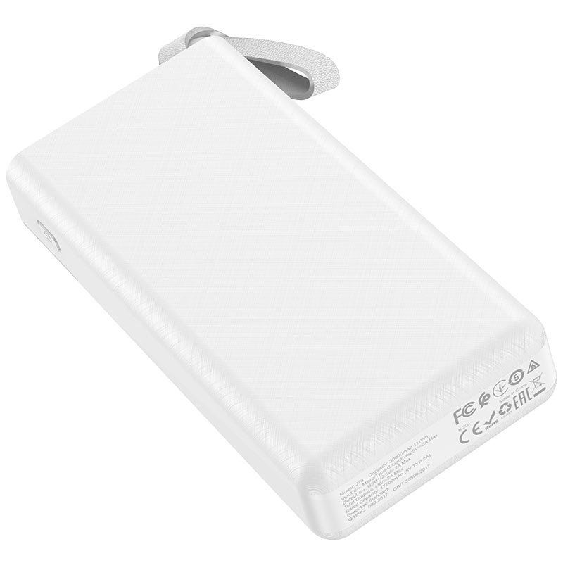 Pin Sạc dự phòng J73 Hoco 30.000mAh Có Đèn Chính Hãng BH 12 Tháng