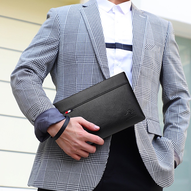 Ví Da pu Phong Bì Dành Cho Nam Giới Mới Năm 2022 zc156