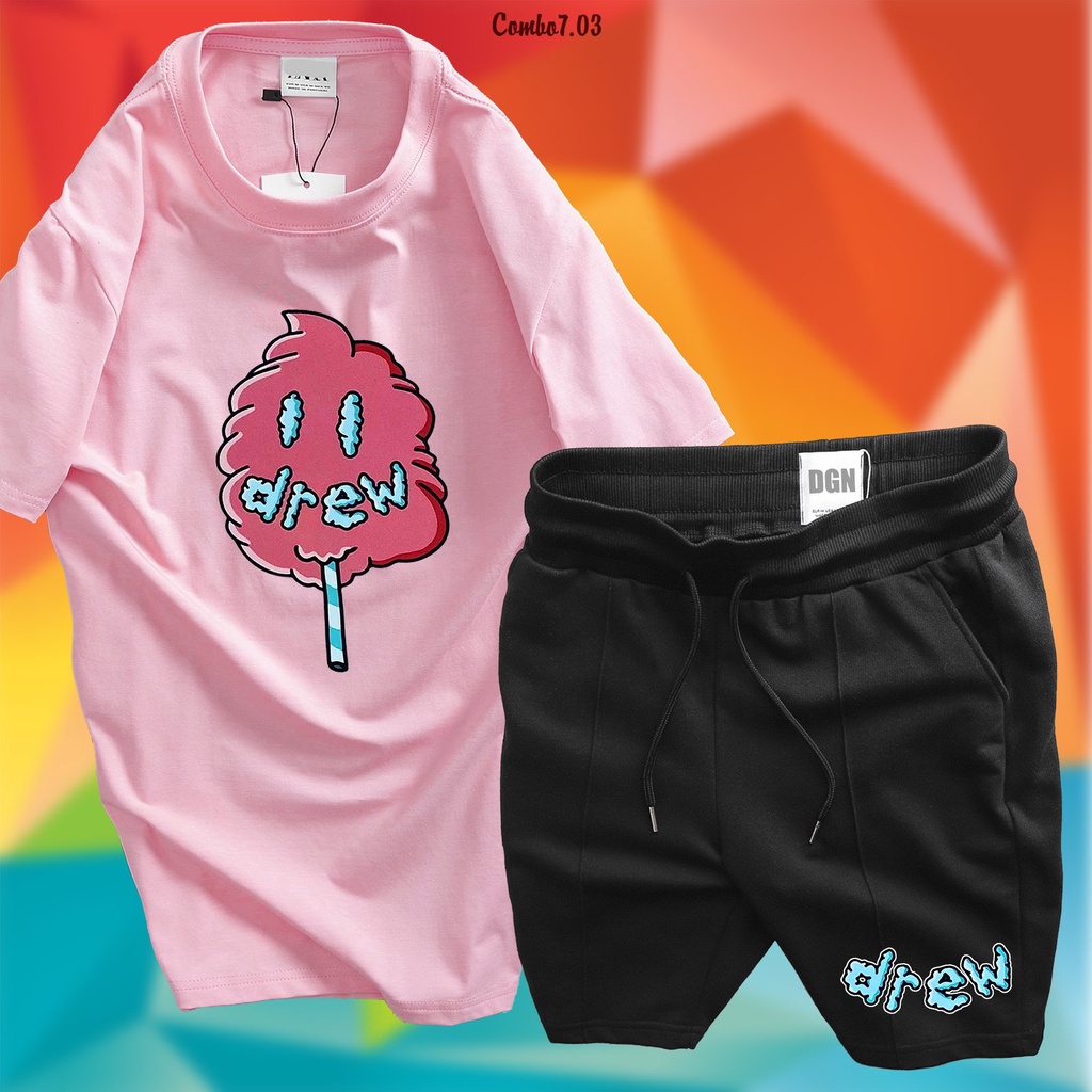 combo áo thun quần short giá tốt COMBO7.03