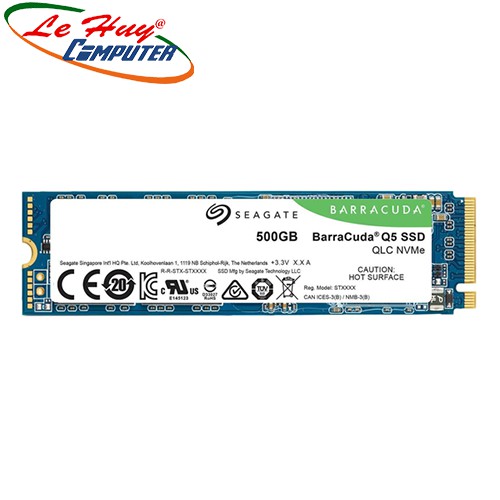 Ổ cứng SSD Seagate Barracuda Q5 500GB PCIe Gen3 x 4 NVMe ZP500CV3A001