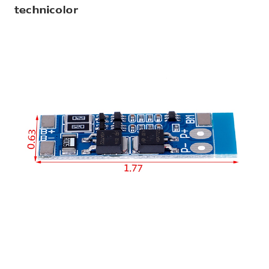 Bảng Mạch Sạc Pin Lithium BMS 2S 8A 7.4V 18650 Li-ion