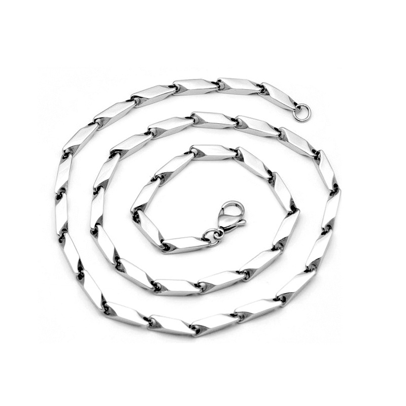 Vòng cổ Thép Titan Phong Cách hip hop Sang Trọng Cho Nam