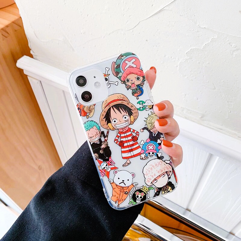 Ốp lưng Iphone One Piece 7plus/8/8plus/x/xs/xsmax/11/11 promax/12/12 Promax