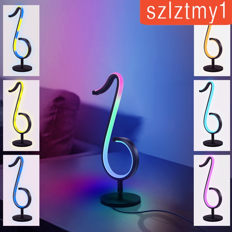 3D Magical Table USB Moon Light Dimmable Touch Sensor Desk Night Lamp Decor