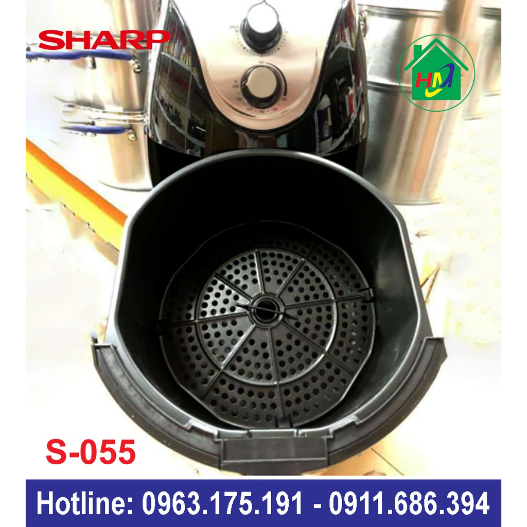 Nồi Chiên Không Dầu Sharp 6L / 6.5L / 7.0L - S-055 / S-070 / KS-65