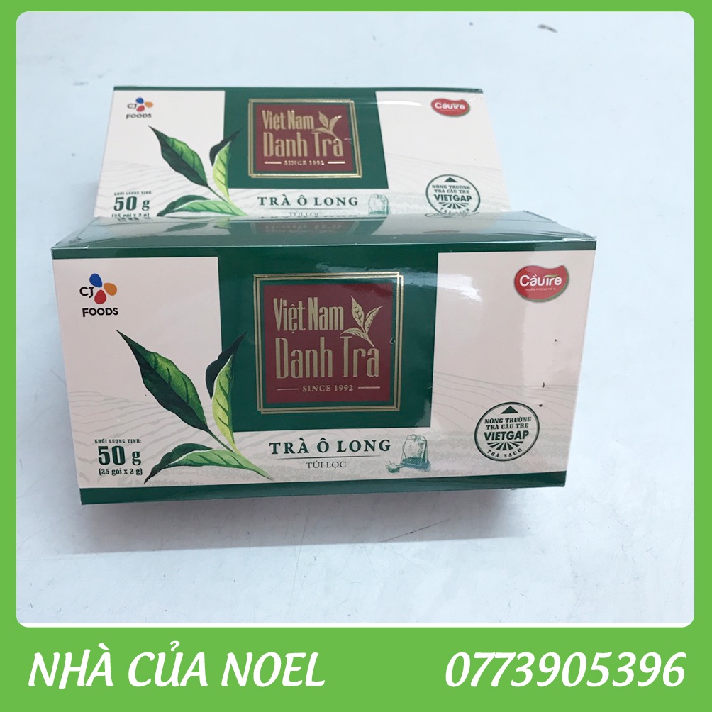 TRÀ OLONG TÚI LỌC CẦU TRE