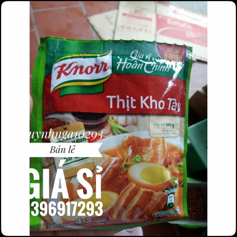 Thịt kho tàu Knor 5.500đ
