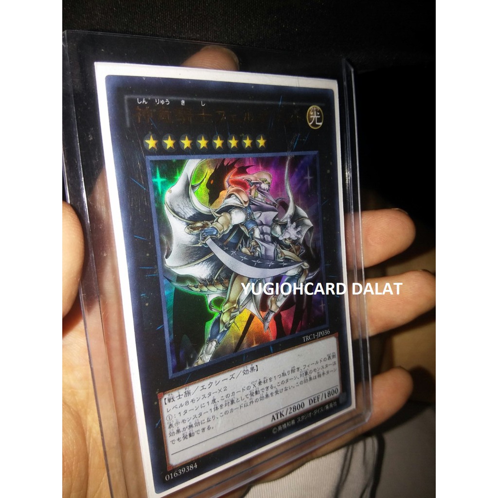 Thẻ bài Yugioh chính hãng  Divine Dragon Knight Felgrand – Ultra Rare