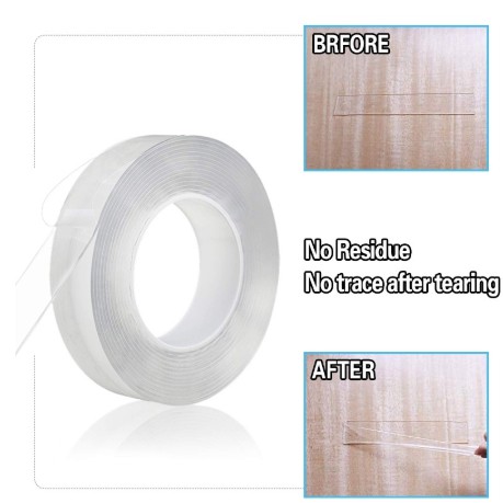 Băng dính trong suốt hai mặt siêu chắc đa chức năng | BigBuy360 - bigbuy360.vn