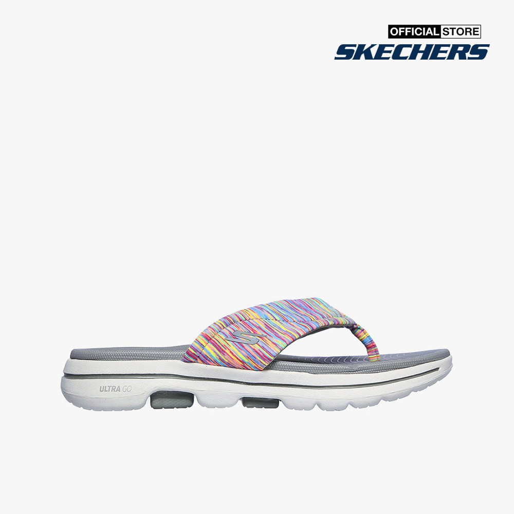 SKECHERS - Dép nữ quai kẹp GoWalk 5 Destined 140087-GMLT